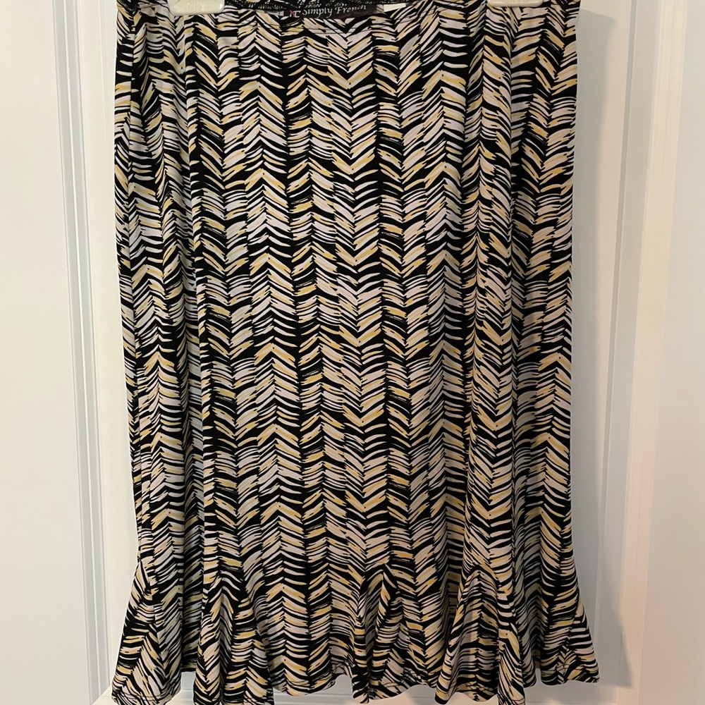 Simply French Vintage Skirt Sz S